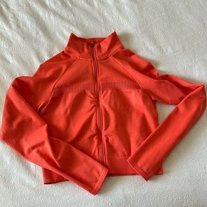 Fabletics cropped zip up
